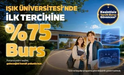 Işık Üniversitesi Işık Üniversitesi'nde ilk Tercihine %75 Burs
