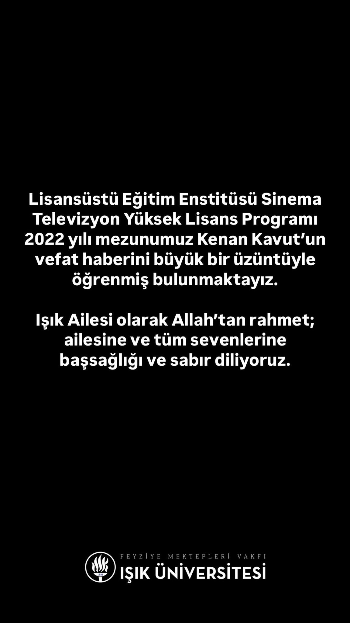 Vefat ve Başsağlığı